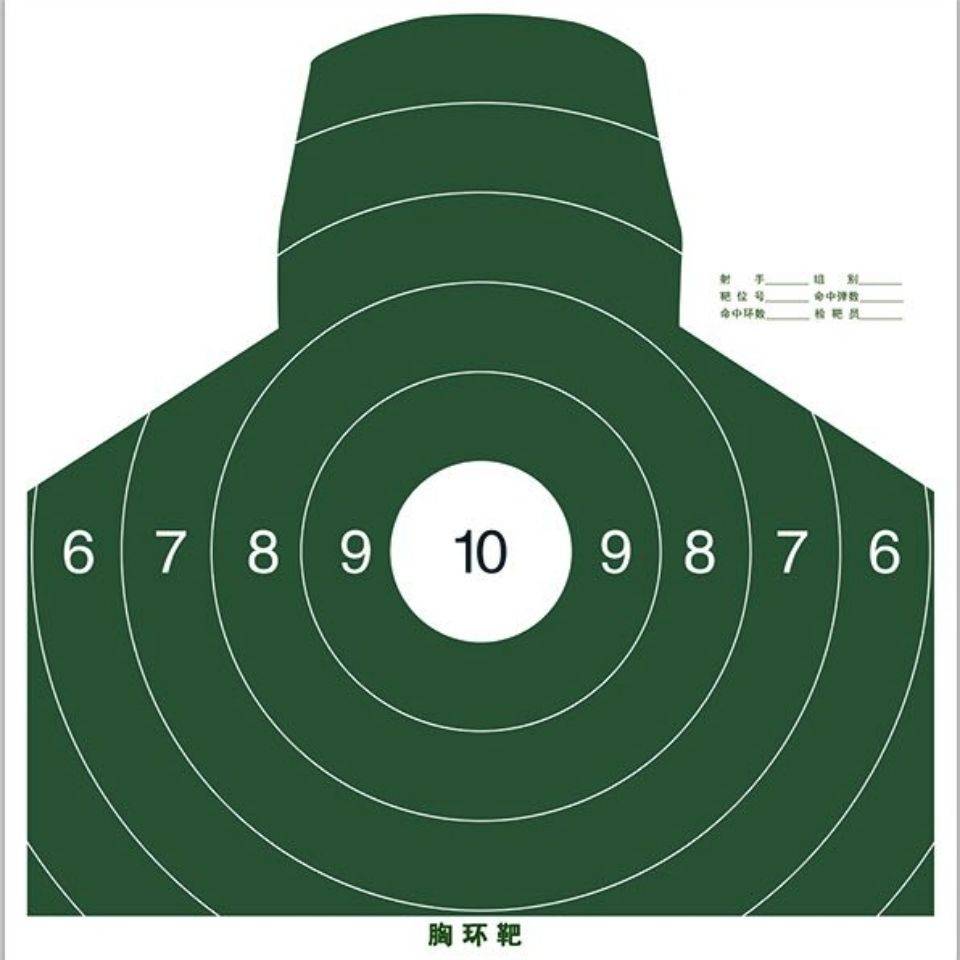 Breast (ring) target paper